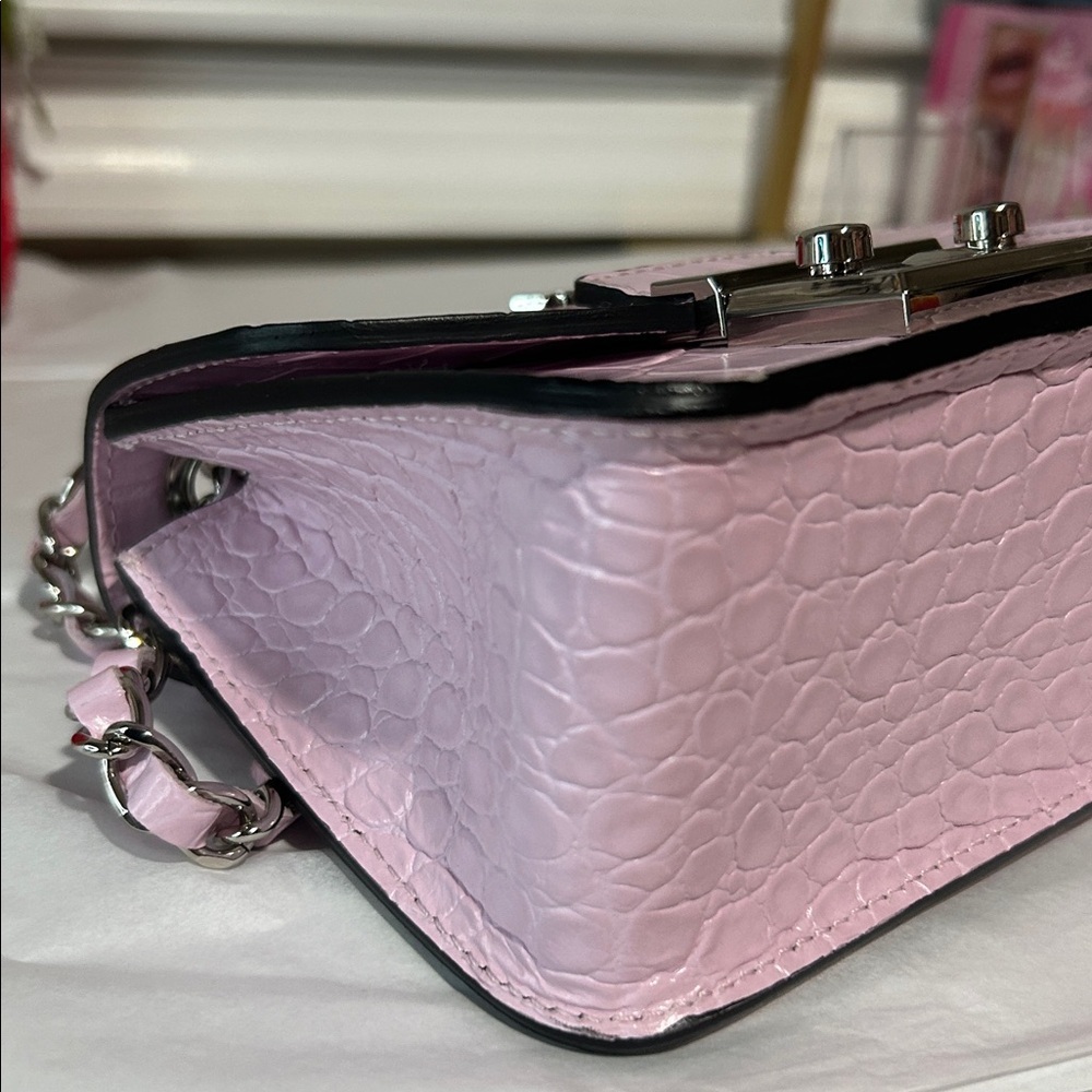 Mario Valentino Lilac Shoulder Bag - Picture 7 of 11